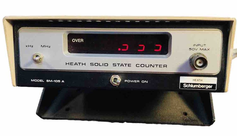 VTG Heath Schlumberger SM-105A Solid State Counter