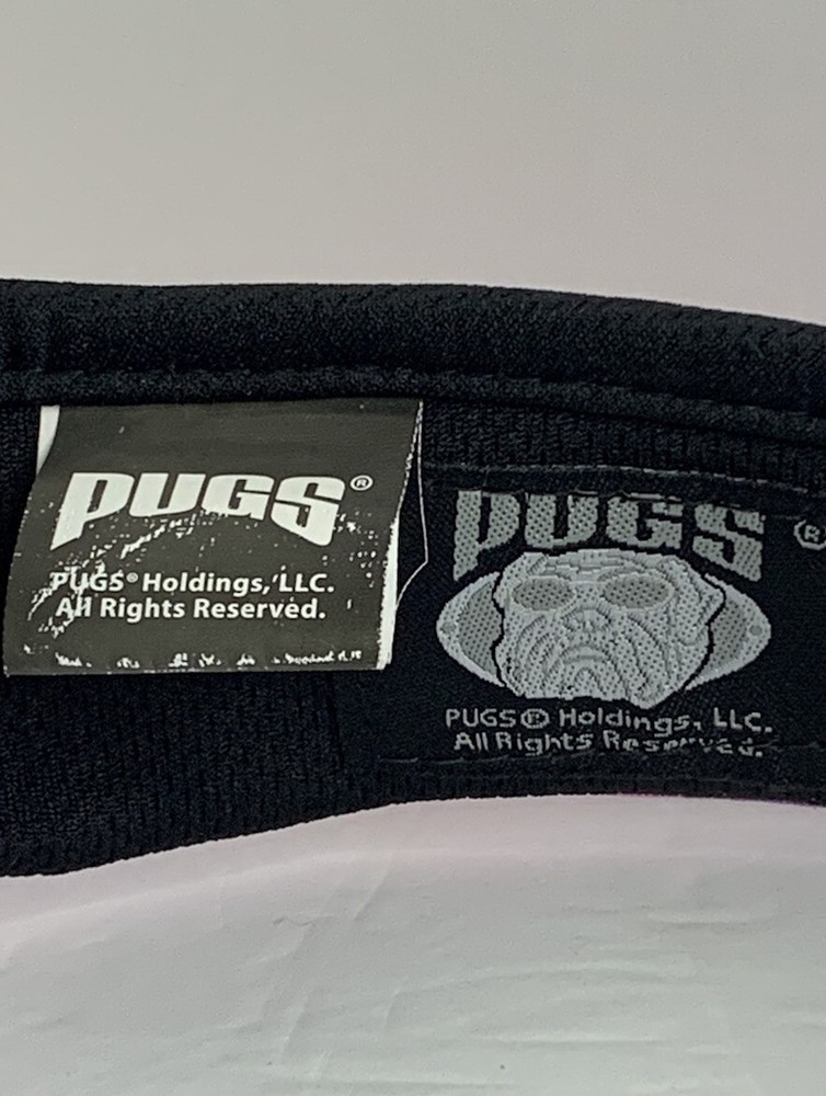 Pugs Performance Sun Visor Adjustable Women’s Pink & Black - EUC