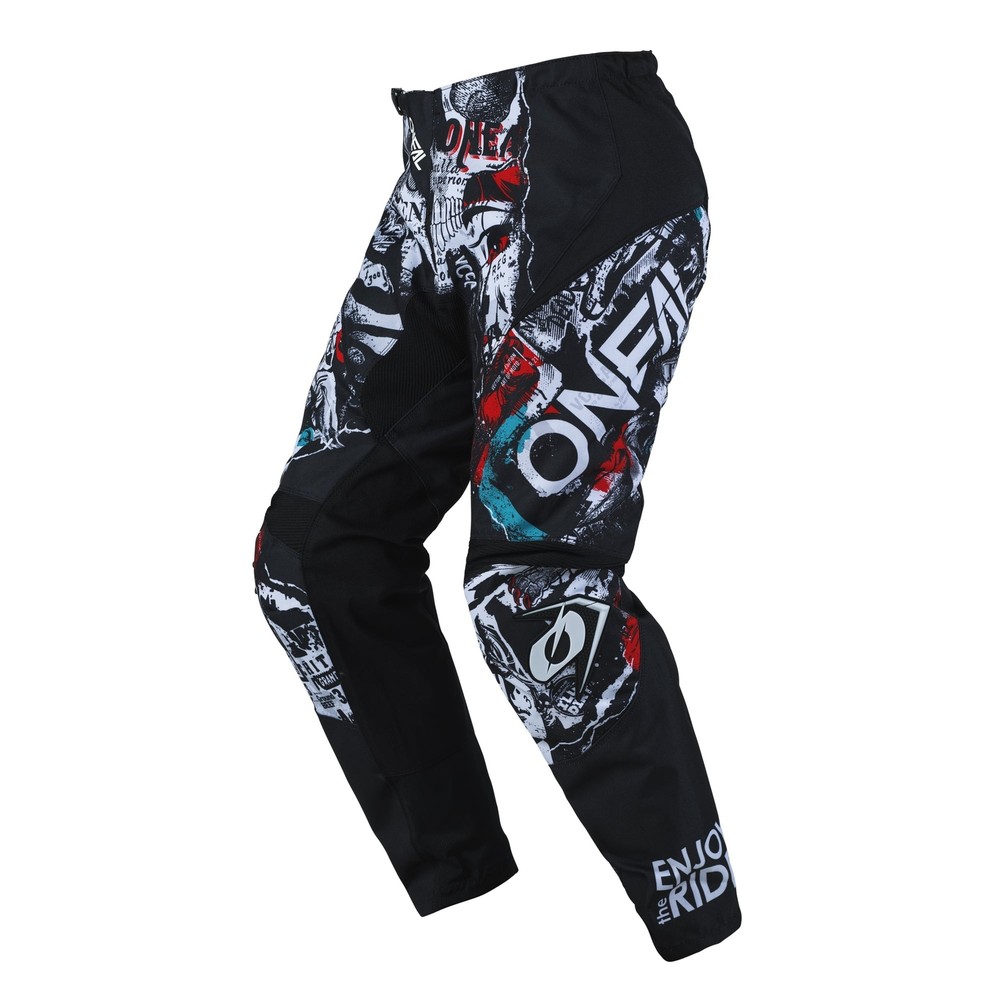 O'Neal Element Attack Black / White Pant Size 28 - E024-3128