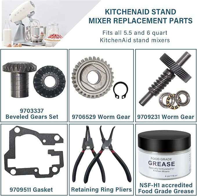KitchenAid Mixer Worm Gear Kit