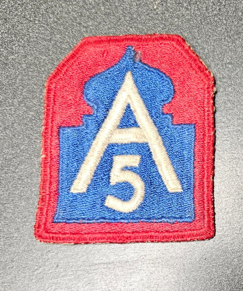 U.S. World War ll 5th Army Uniform Shoulder Patch