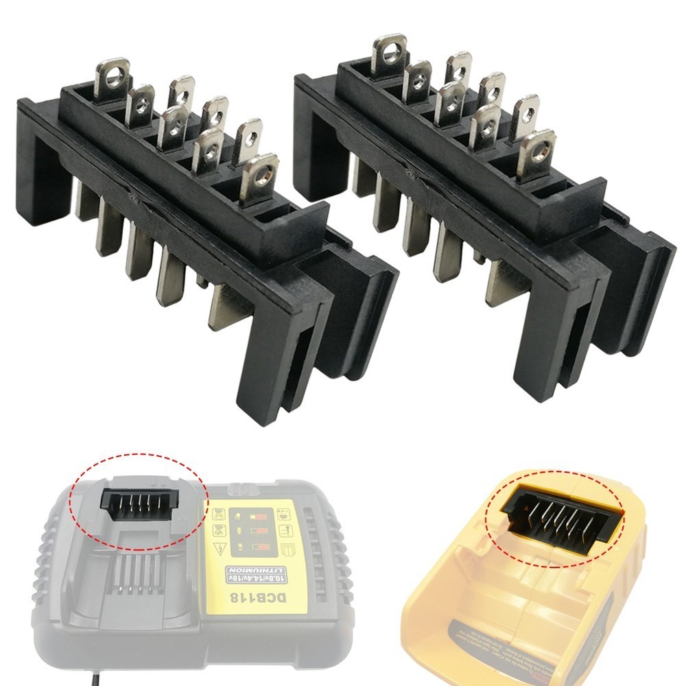 Bracket Connector Connector Terminal 2pcs Adapter Battery Charger Tool