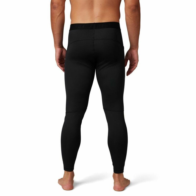 Fox Racing Tecbase Fire Black Tights