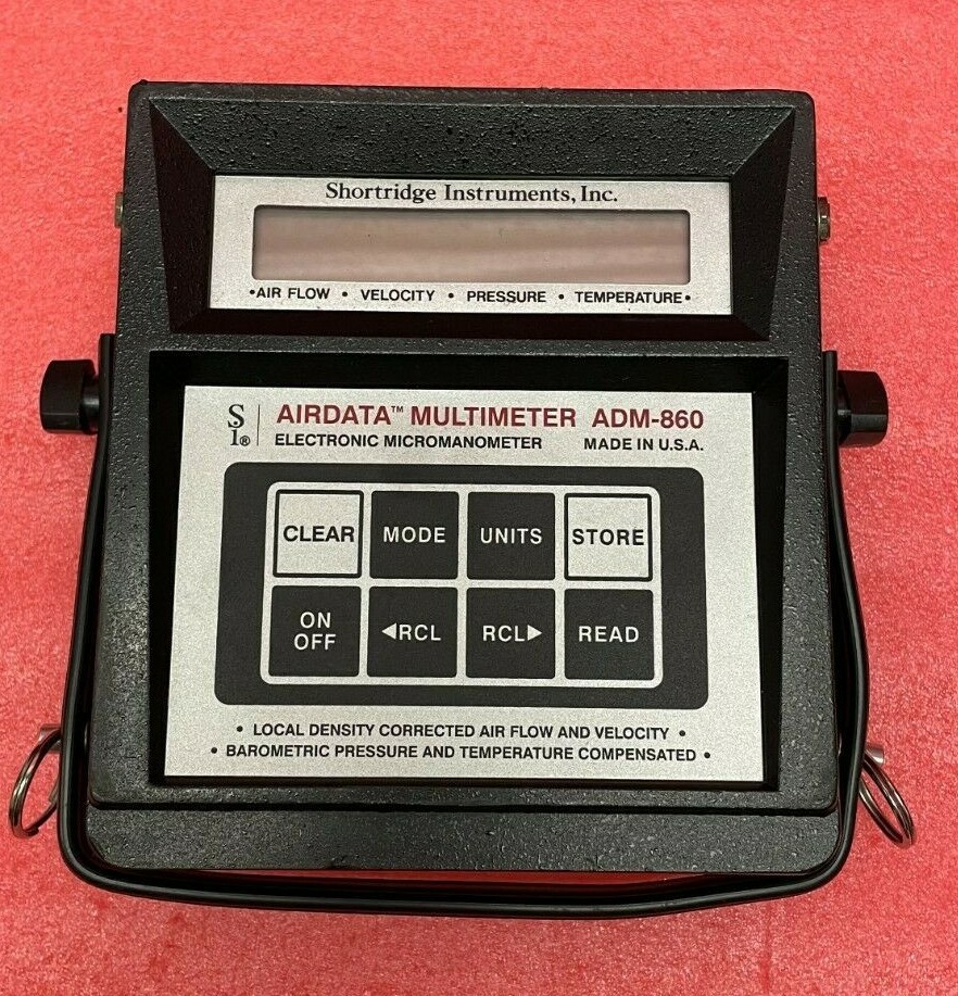 Shortridge Airdata MULTIMETER ADM-860