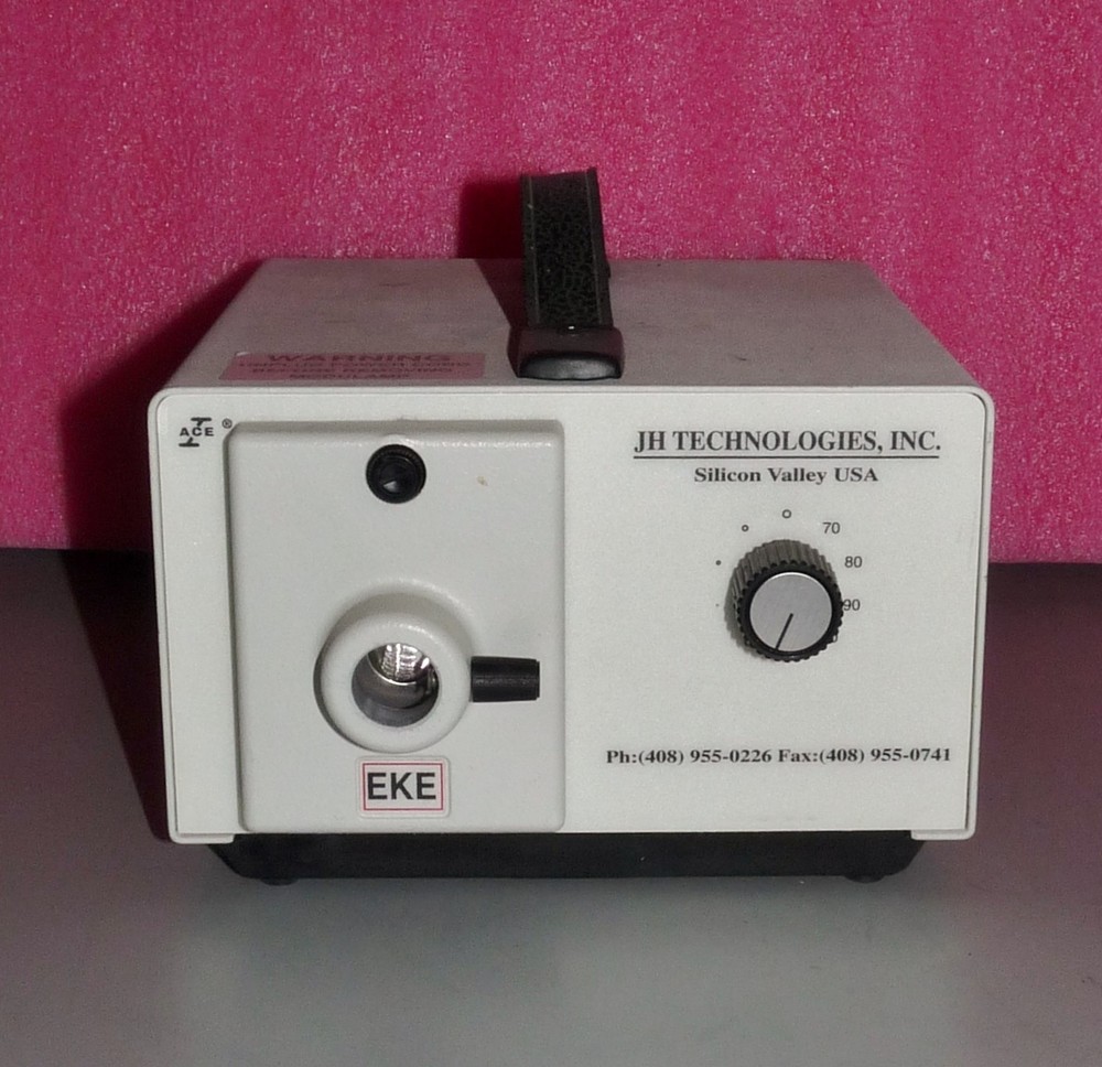 JH TECHNOLOGIES EKE ACE FIBER OPTIC LIGHT SOURCE WORKING BULB