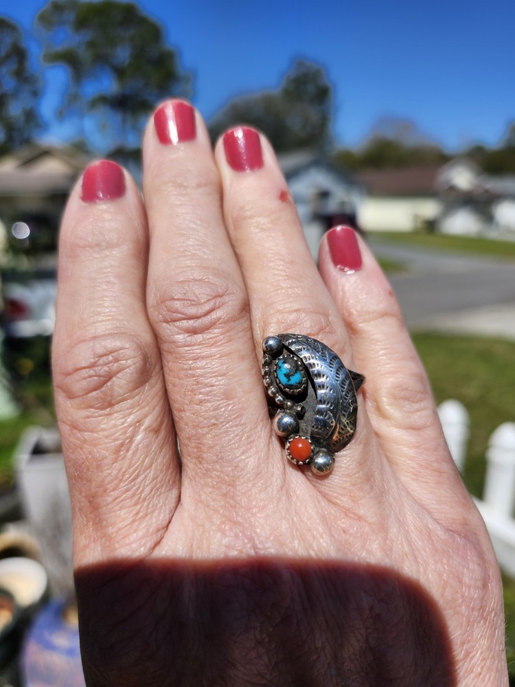 Bisbee Turquoise Ring 9.5 EASTER SALE