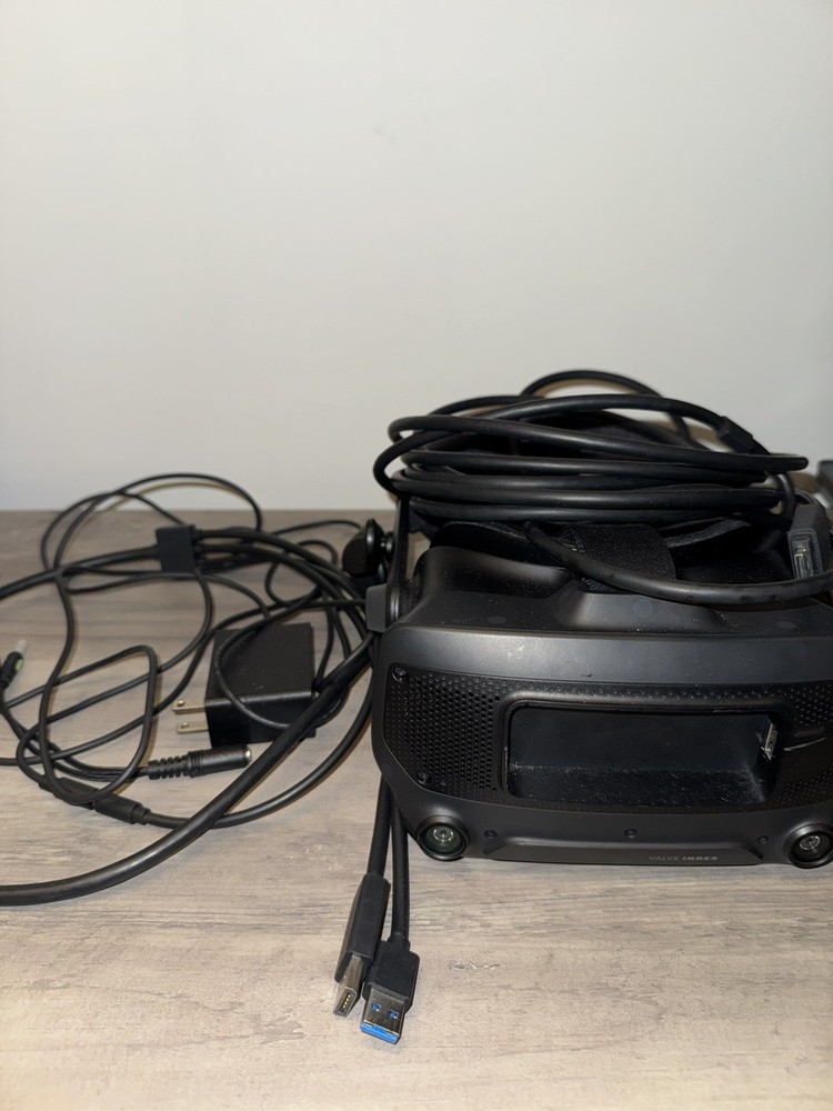 VALVE INDEX VR Headset + ALL Cables –Tested