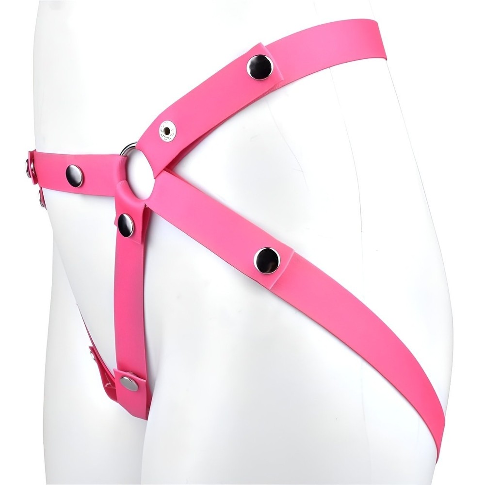 Chastity Cage Belt Elastic Annex Auxiliary Adjustable Accessory Strap Underwear