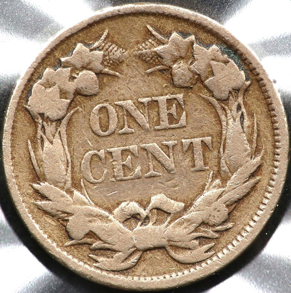 1857 FLYING EAGLE ONE CENT #2886