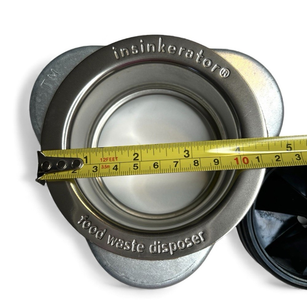 InSinkErator Sink Mount QLM00 Chrome Quick Lock Flange & Splash Guard Accessory