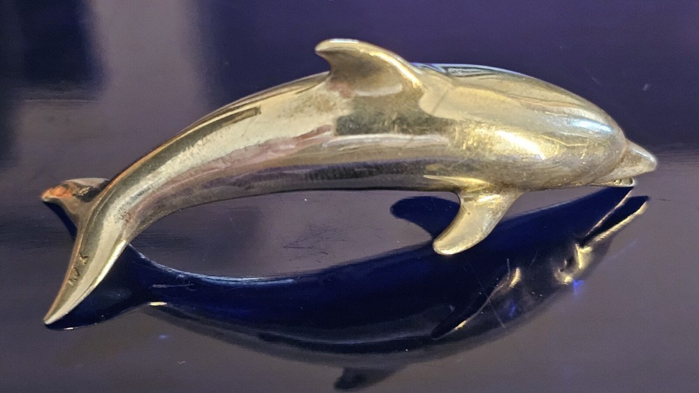 Sterling Silver 925 Dolphin Miniature.