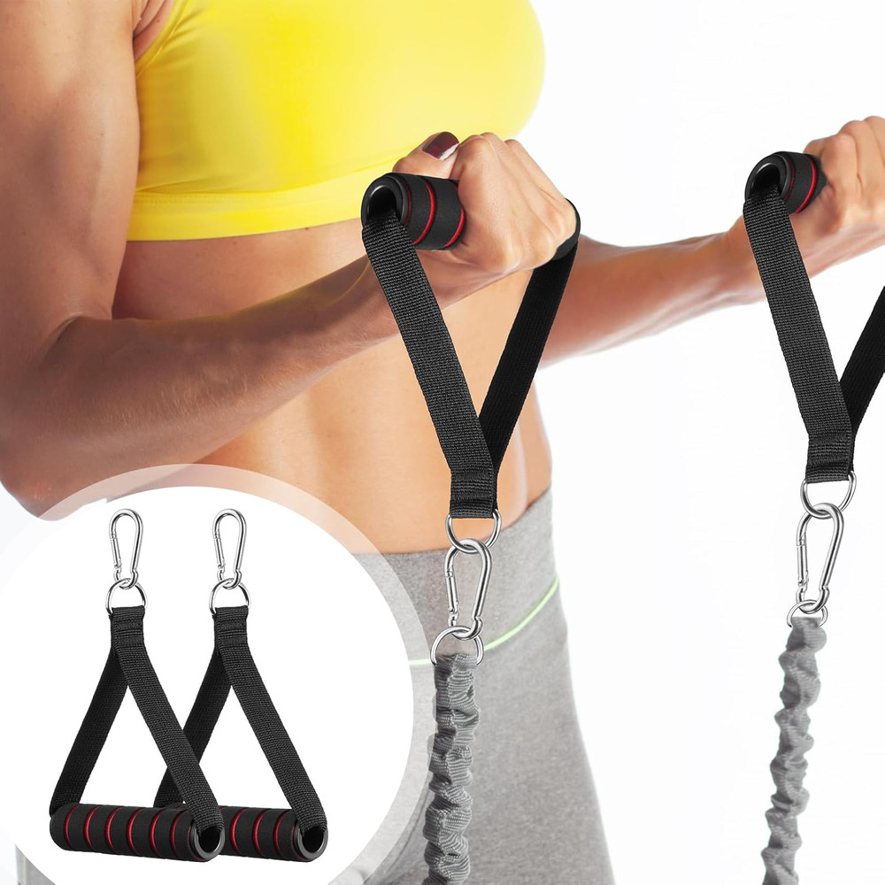 Exercise Handle, Resistance Bands Handle, Replacement Handle Attachments for Cab
