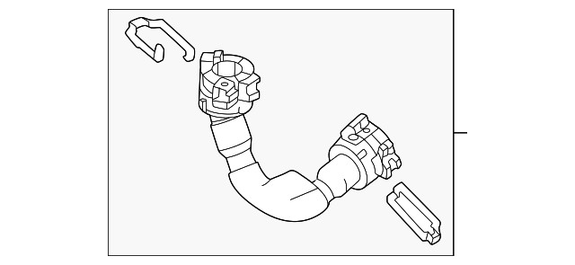 Genuine GM Lower Hose 85637415