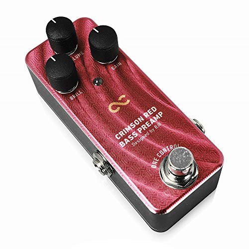 One Control Crimson Red Bass Preamp