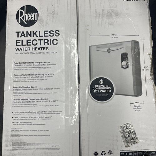 OEM Rheem RTEX-36 Electric Tankless Water Heater