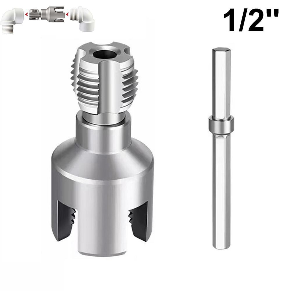 2026 Pipe Tapping and Threading Tool, Premium Carbon Steel Dual-FunctionInternal