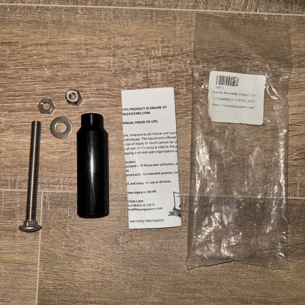 Life Saving Systems Replacement Handle Assembly for Rope Reel 264-1