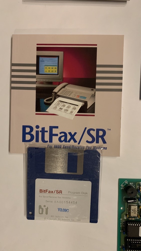 Vintage Computer Bundle - Internal Modem, Miscellaneous Software, Manuals