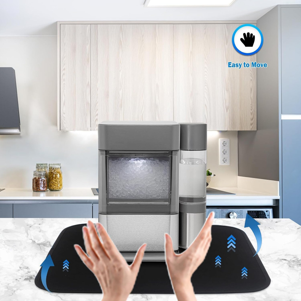 Mat for Ice Makers Countertop Mat for under Ice Maker Absorbent Dish Drying M...