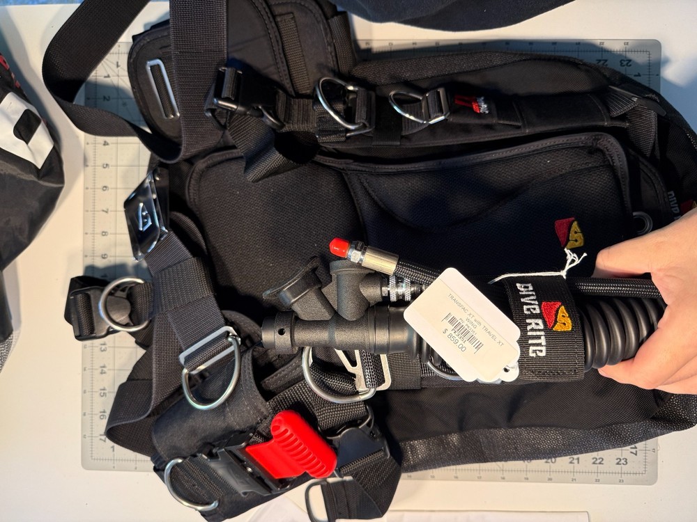 Dive Rite TransPac XT BCD - Size M - With Wing - Brand New