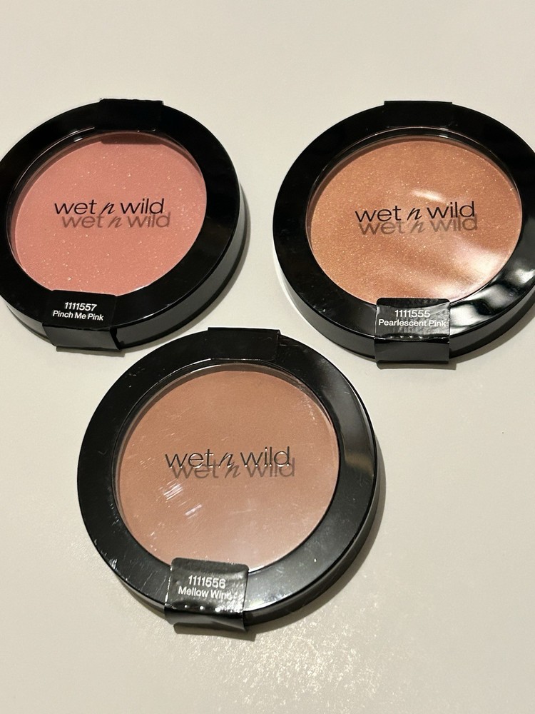 Wet And wild Face Makeup Cheek Blush Bundle Lot