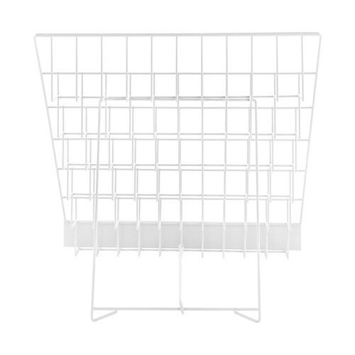 6-Tier Countertop Book Rack Display Stand for Comics, DVDs, and More