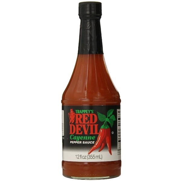 Trappey's Red Devil Cayenne Pepper Sauce 12 oz (Pack of 3)
