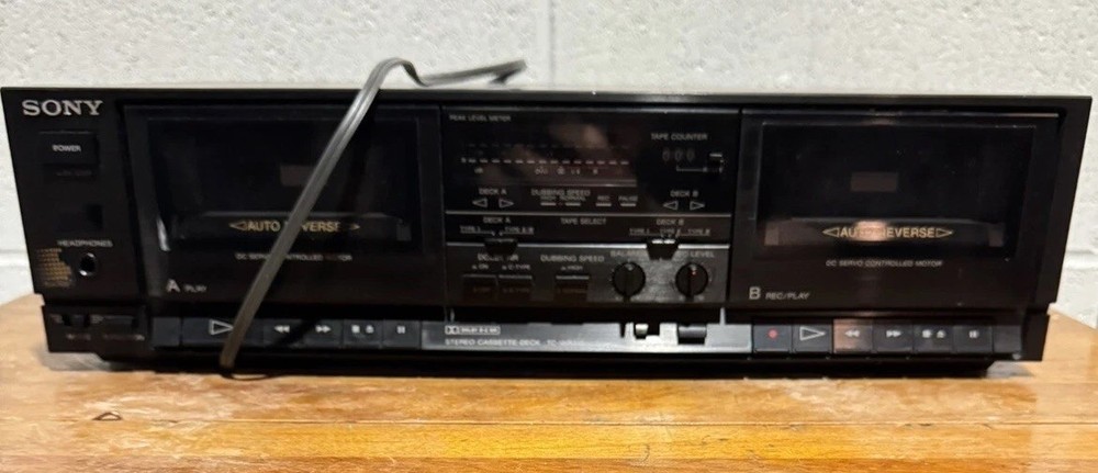 sony tape deck tc-wr510