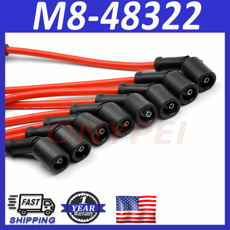 High Performance Spark Plug Ignition Wire For 2000-2009 CHEVY GMC V8