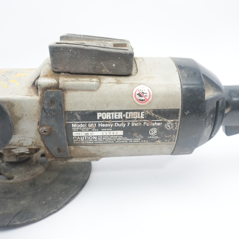 Porter Cable 7" Corded Polisher Buffer 661 Grinder Sander German