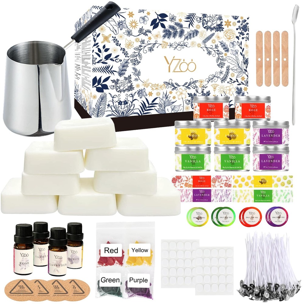 Complete Candle Making Kits for Adults Kit, Black