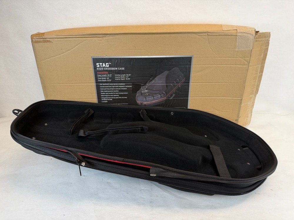 TENPOINT STAG HARD CASE (HCA-20318)-MISSING FOAM -FREE SHIPPING