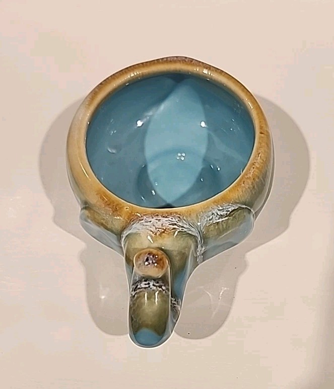 Elephant Drip Glaze Planter Pot