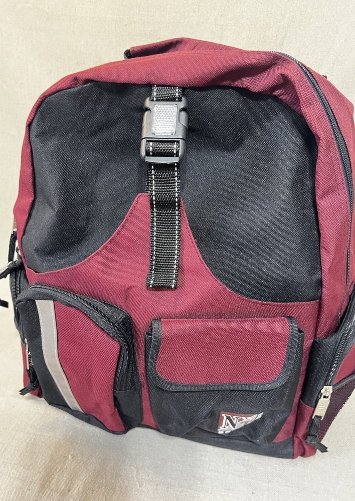 Northwest Territory Red Full-Size Backpack – Multiple Pockets & Storage