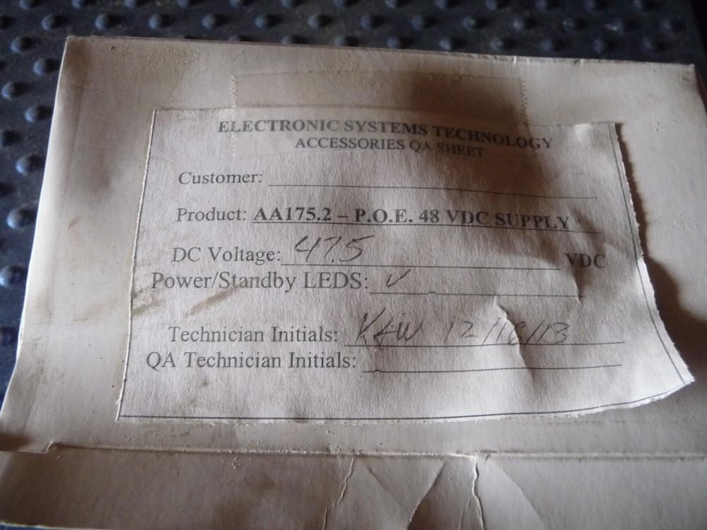 ESTeem AA175.2 with Power Supply Cable