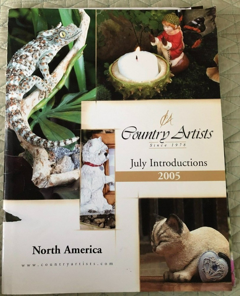 2005 COUNTRY ARTISTS JULY INTRODUCTIONS CATALOG