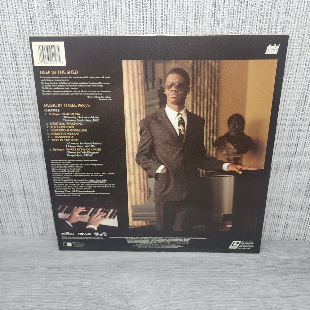 Deep In The Shed Marcus Roberts (Laserdisc 1990)