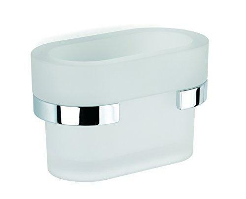 Bilbao wall chrome toothbrush holder