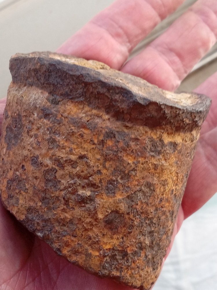 civil war Parrott base fragment