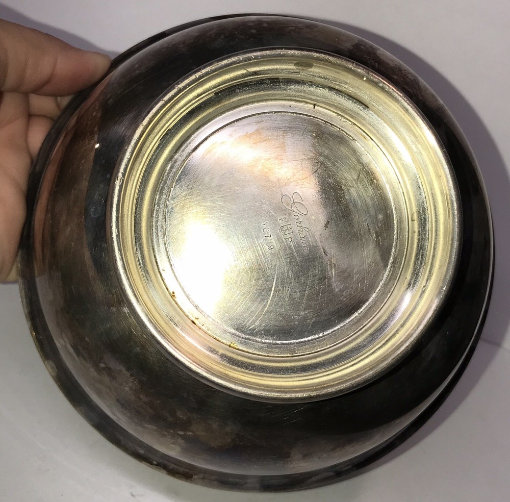 Vintage Gorham YC779 Footed Serving Bowl 6.5”
