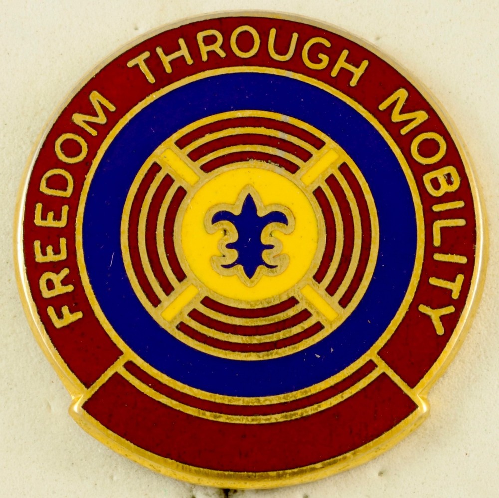 4th Transportation Brigade Crest DI/DUI CB
