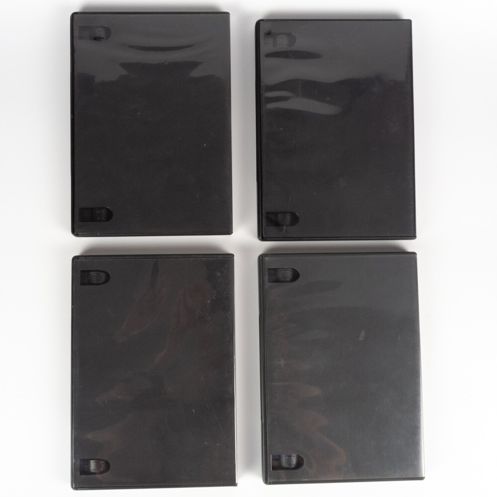 19 Empty DVD CD MOVIE GAME Case Replacement, Single Disc cases