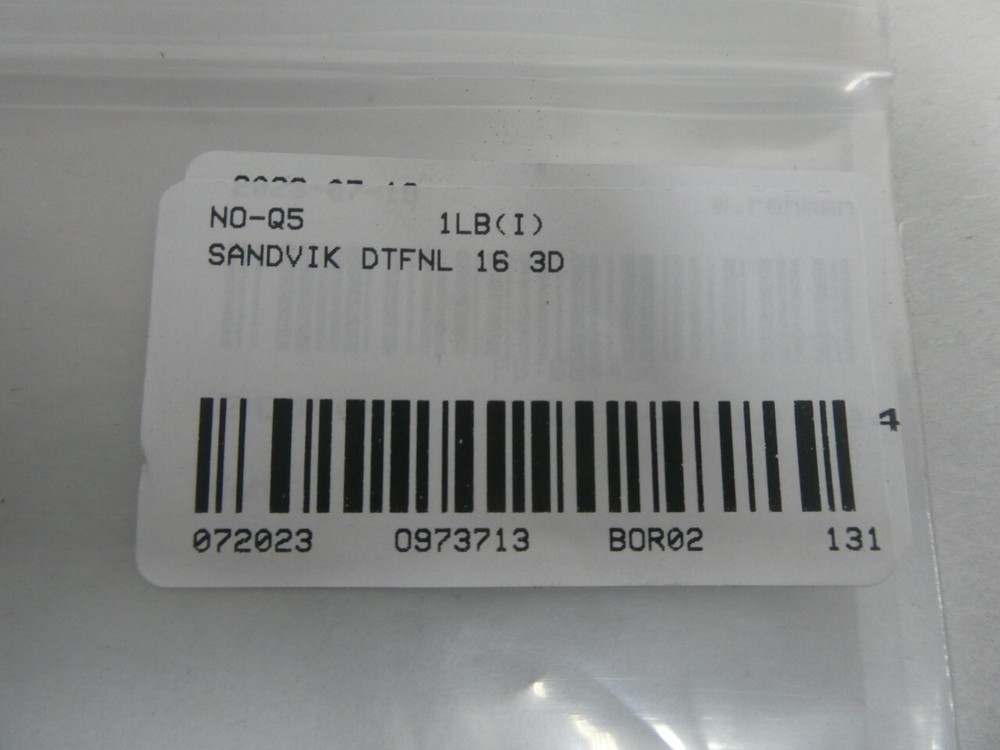 Sandvik DTFNL 16 3D Coromant Tool Holder