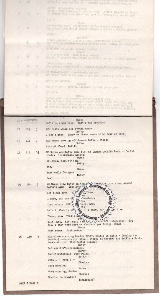Hal Roach SCRIPT Charley Chase SCREENPLAY Four Parts (1934) vintage original!