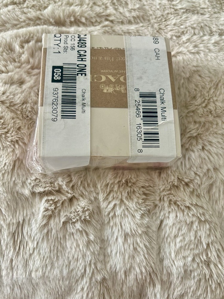 NEW Coach Chalk Multi Floral Print 288 Sheet Note Cube