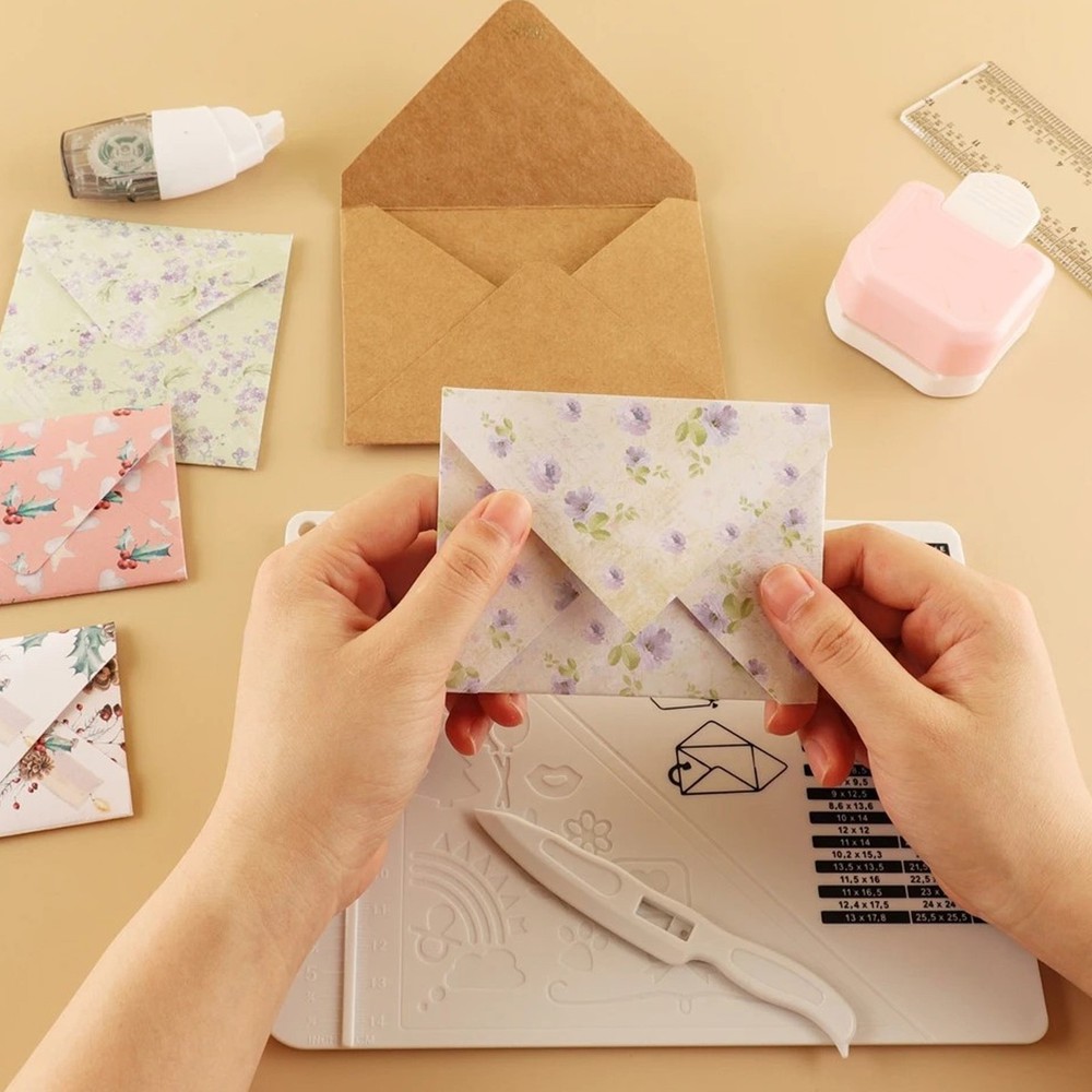 2-Paper Scoring Board Multi Purpose Creasing Board For Book Cover Envelope
