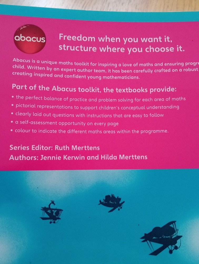 Abacus. Year 2 Textbook Always Learning Educational Maths Problem Solving. Vgc