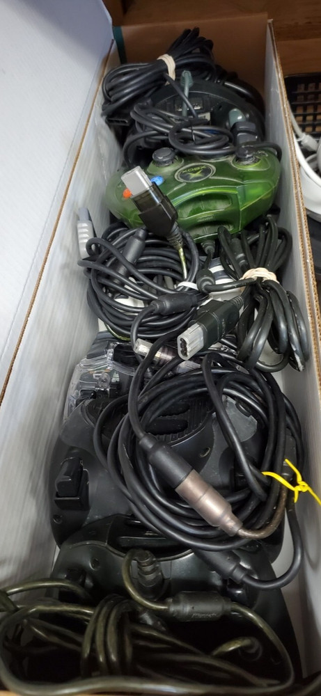 Lot of Console Game Controllers