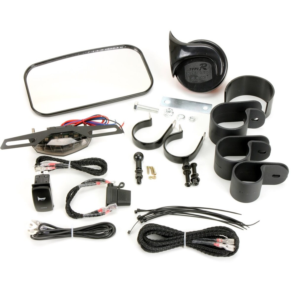 DragonFire Black Bracket Universal Road Ready Kit - 04-0085