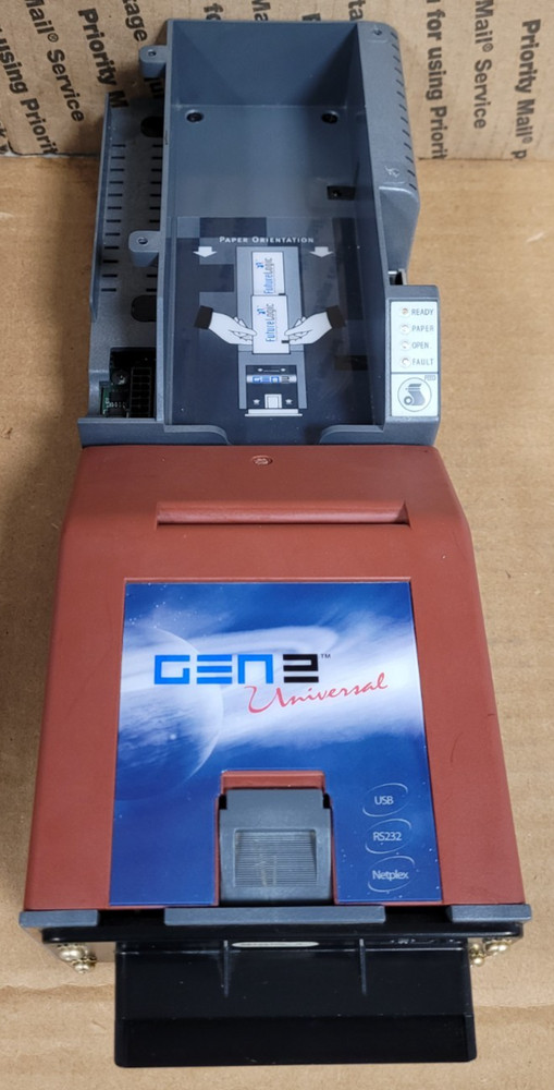 FutureLogic GEN2  Slot Machine Ticket Printer, UNIVERSAL INC (UNTESTED)
